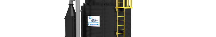 Thermoplastic vs. Steel Chemical Tanks