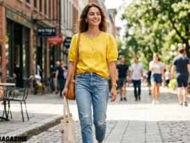 Yellow Top Clothing