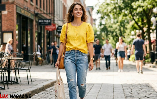Yellow Top Clothing