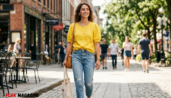 Yellow Top Clothing